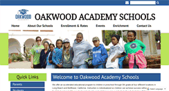 Desktop Screenshot of oaschools.com