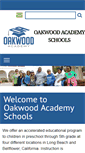 Mobile Screenshot of oaschools.com